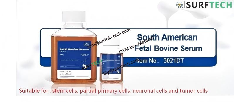 South American Fetal Bovine Serum Item No. 3021DT